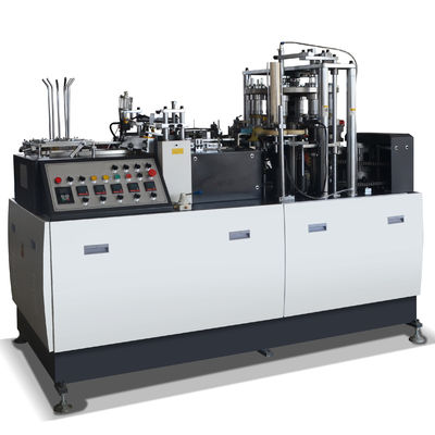 Volledig automatische wegwerpmachine voor het maken van papierkopjes voor de koffie- en theeverwerking Type Papier vouwmachine 1700 kg
