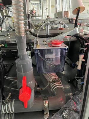 Verbrengingspapierbekervormmachine met 0,5-0,8 MPa gasbron en 150-350 GSM-papierspecificatie