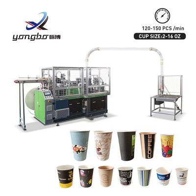 Eenmalige papierbekervormmachine met volledig automatisch ontwerp en 15 kW vermogen in Pakistan