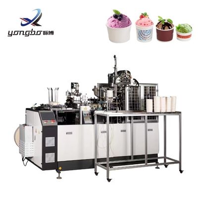 Volledig geautomatiseerde papieren schaalvormmachine met hoge snelheid 220V/380V Spanning en koperstaaf Cup Bones Way