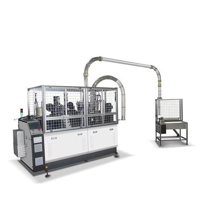 Dubbele wandpapier theebeker productie machine 4kw 100-110 stuks/min High Speed Paper Cup maken met en gas bron 0,5-0,8MPa