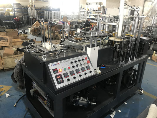 Wegwerpmachine voor het maken van papieren koffiebekers voor kleine bedrijven Top 65-85pcs/Min 3-16oz Papierbekermachine