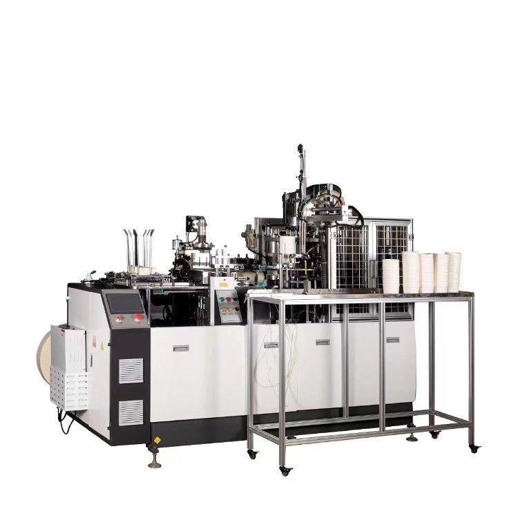 Op maat gemaakte service Ultrasone complete papierbekermachine voor het maken van wegwerppapierplaten en -bekers