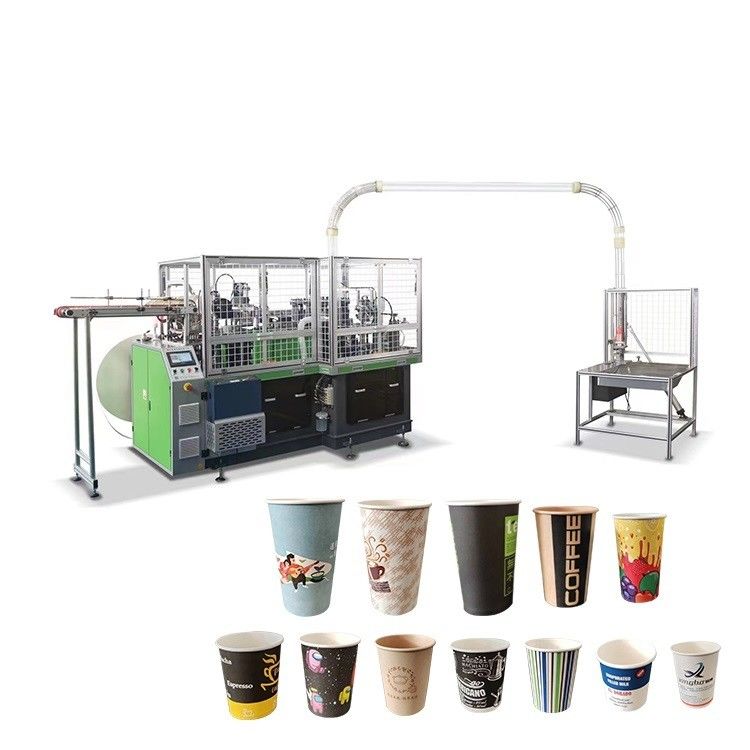 Eenmalige papierbekervormmachine met volledig automatisch ontwerp en 15 kW vermogen in Pakistan